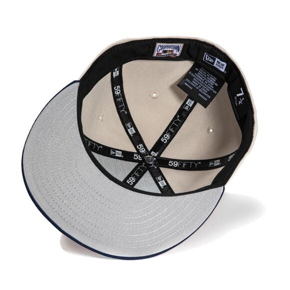 New Era Yankees fitted World Series 1996 fitted cap size‎ 7 1/8 off-white NWT - Picture 2 of 7